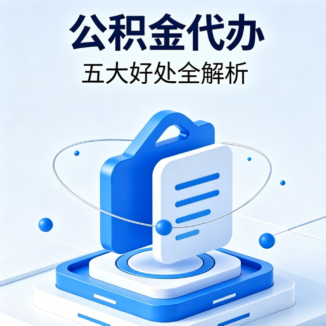 葫芦岛公积金代办到底值不值?这5大好处让你少走弯路